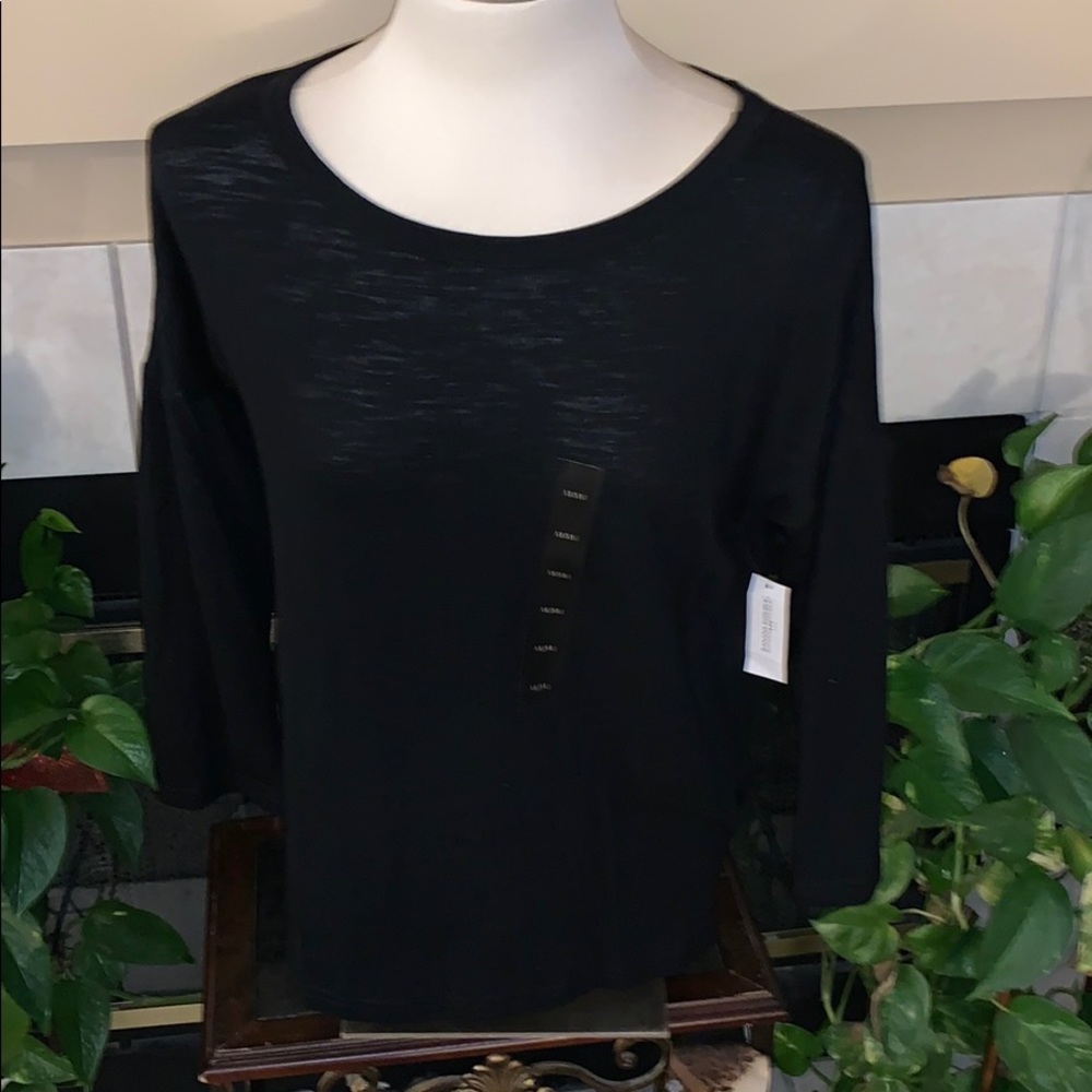 Casual black top